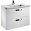 Тумба с раковиной Roca Gap ZRU9302879 60 см, белый глянец