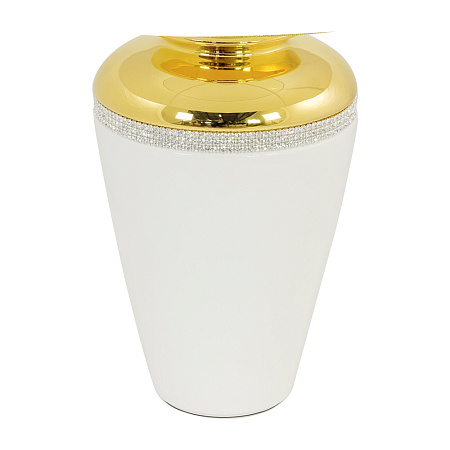Лампа настольная Migliore Dubai 27499/27500 белый/золото, swarovski
