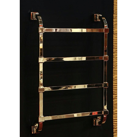 Полотенцесушитель водяной Margaroli Concerto 7324704CON хром/золото