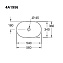 Раковина Villeroy & Boch Collaro 4A195601 56х36 белый альпин - фото 3
