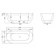 Акриловая ванна BelBagno BB70-1500-800 150x80 белый - фото 3