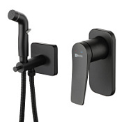 Гигиенический душ со смесителем Lemark Bronx LM3719BL черный
