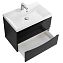 Тумба под раковину BelBagno Marino MARINO-700-2C-SO-NL-P 70 nero lucido - фото 5