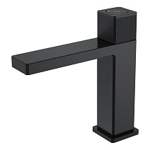 Смеситель Boheme Quad 159-B для раковины, автоматический, черный