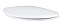 Крышка-сиденье Grohe Bau Ceramic 39493000 микролифт, белый