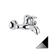 Смеситель Emmevi Harmony 22001NC для ванны, черный/хром