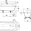 Ванна стальная Kaldewei Eurowa Form Plus 310-1 150х70 см 119612030001 - фото 3