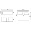 Мебель для ванной Sancos Very VR100RW Bianco - фото 4