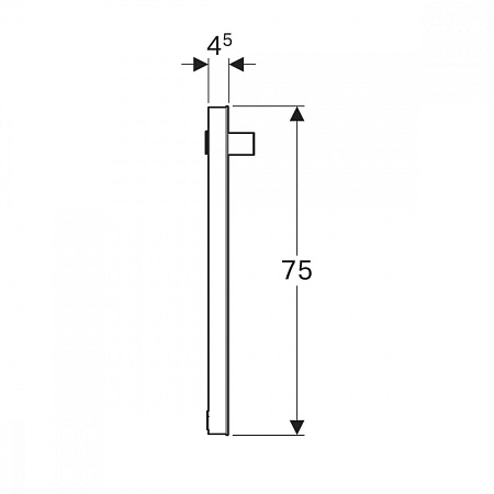 Зеркало Geberit iCon 840760000 60 с подсветкой