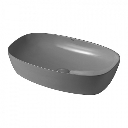 Раковина накладная ABBER Rechteck AC2206MG серый матовый