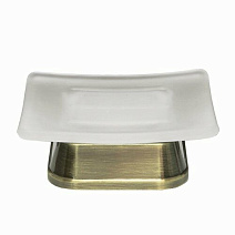 Мыльница WasserKRAFT Exter K-5529 светлая бронза Мыльница WasserKRAFT Exter K-5529 светлая бронза