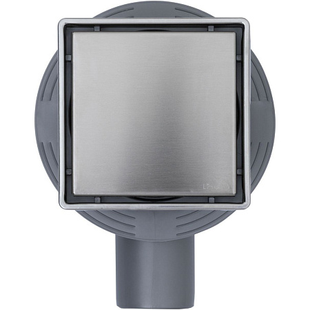 Душевой трап Logan L006-100 10х10 нержавеющая сталь