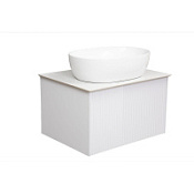Тумба под раковину La Fenice Terra FNC-01-TER-B-80 Bianco белый матовый