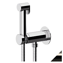 Гигиенический душ со смесителем Remer Shut-Off X61PWCFP хром черный брашированный Гигиенический душ со смесителем Remer Shut-Off X61PWCFP хром черный брашированный