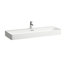 Раковина Laufen Val 8.1028.9.000.104.1 120 с 1 отверстием для смесителя, с переливом, белый Раковина Laufen Val 8.1028.9.000.104.1 120 с 1 отверстием для смесителя, с переливом, белый