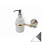 Дозатор для жидкого мыла Stil Haus Giunone G30(03) хром/белый