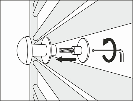 Вешалка Сунержа Сфера 03-2010-0001 для водяных и электрических, золото