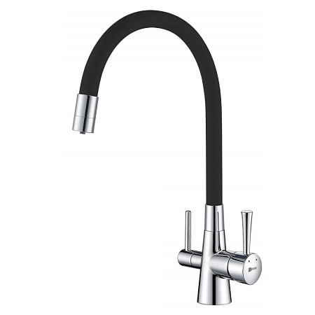 Смеситель Lemark Comfort LM3075C для кухонной мойки, хром