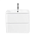 Тумба с раковиной BelBagno Albano ALBANO-700-2C-SO-BL 70 подвесная, Bianco Lucido