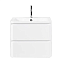 Тумба с раковиной BelBagno Albano ALBANO-700-2C-SO-BL 70 подвесная, Bianco Lucido
