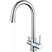 Смеситель Aquatek AQ1085CR для кухонной мойки, хром