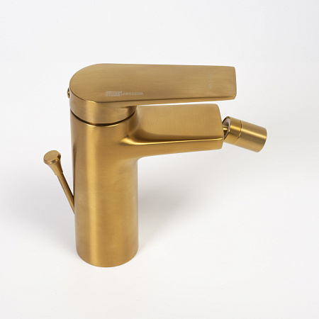 Смеситель WasserKRAFT Aisch 5506 для биде, матовое золото