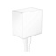 Шланговое подключение Hansgrohe Fixfit Square 26455700 белый матовый - фото 1