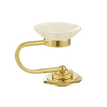 Мыльница Boheme Murano 10910-G настольная, золото