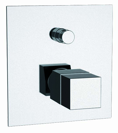 Смеситель Remer Q-Elegance QT09 для ванны c душем, хром