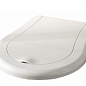 Крышка-сиденье Kerasan Retro 108901 c микролифтом, белый/хром