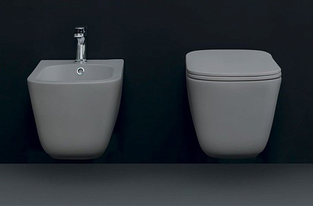 Унитаз подвесной Kerasan Tribeca 511401 безободковый, белый