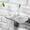 Стакан с мыльницей WasserKRAFT Kammel K-8326 хром/матовое стекло - фото 2
