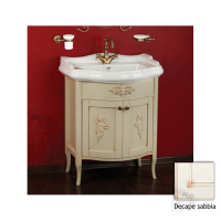 Тумба с раковиной Migliore Bella ML.BLL-BA446.DS.DF декор Angel