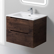 Тумба с раковиной BelBagno Etna ETNA-600-2C-SO-RW-P 60 Rovere Moro