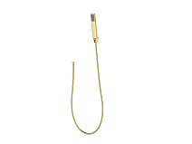 Ручной душ со шлангом и держателем BelBagno Luce LUC-DFS-ORO золото Ручной душ со шлангом и держателем BelBagno Luce LUC-DFS-ORO золото