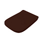 Крышка-сиденье ArtCeram A16 ASA001 39;71 c микролифтом, marrone cocoa/cromo