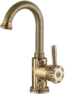 Смеситель Zorg Antic A 113U-BR для раковины, бронза