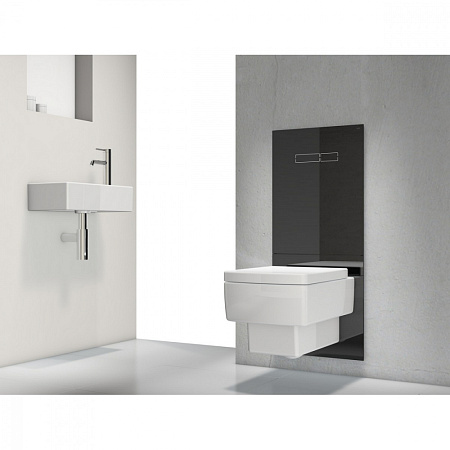 Кнопка смыва Tece TECElux  9650003  с блоком управления черная