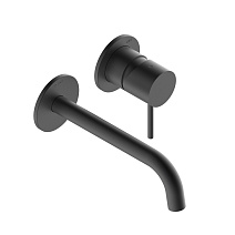 Смеситель Bossini Teo Z00730.073 для раковины, черный матовый