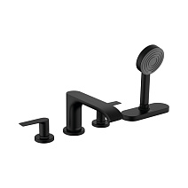 Смеситель Hansgrohe Vivenis 75444670 для ванны, черный матовый