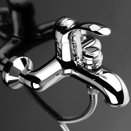 Смеситель Palazzani Palace 26101550 для ванны с душем бронза