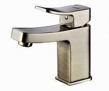 Смеситель WasserKRAFT Exter 1603 для раковины, светлая бронза