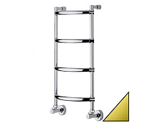 Полотенцесушитель водяной Margaroli Luna 4323704GON золото