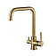 Смеситель Zorg Steel Hammer SH 715 BRONZE для кухонной мойки, бронза