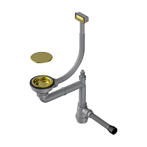 Слив-перелив для мойки Omoikiri WK-1C-LG светлое золото