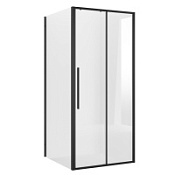 Душевой уголок Niagara Nova NG-84-10AB-A80B-34 100x80x195 стекло прозрачное/профиль черный матовый