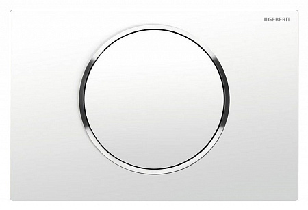 Кнопка смыва Geberit Sigma 10 115.758.KJ.5 белый/хром