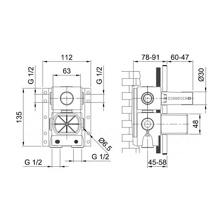 Внутрення часть Fantini 22 00 D022A
