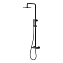 Душевая стойка Boheme Stick 128-BB ручка Diamond, черный