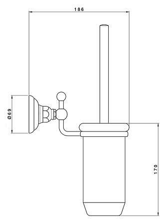 Ершик Nicolazzi Classica 1490BZ